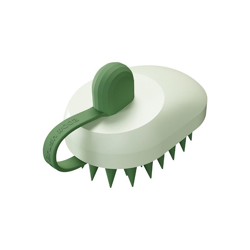 Soft Gel Pet Bath Brush Shampoo Massager Tool