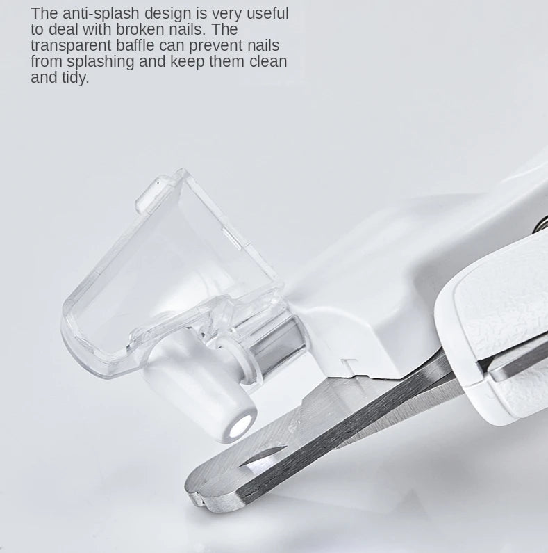 LED Light Pet Nail Clipper Scissors Trimming Tool