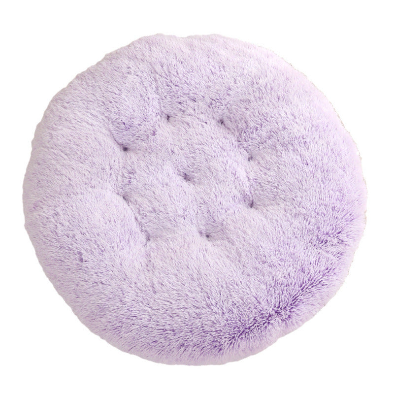 Pet Round Plush Warm Sleep Bed House Mat