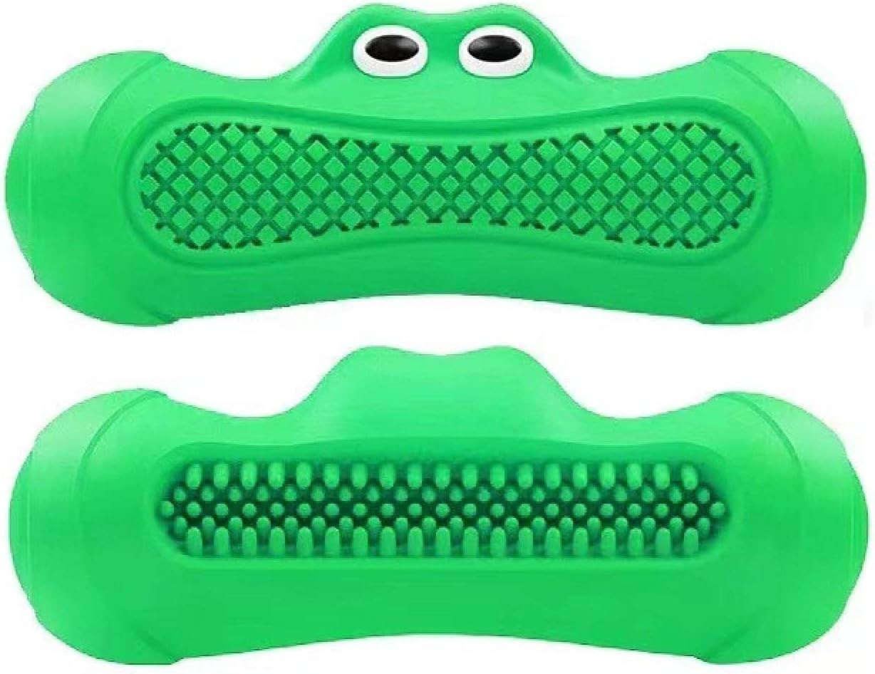 Vocal Rugby Shaped Pet Toy Natural Rubber Bite Resistant