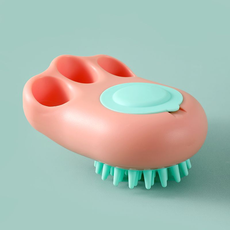 Pet Claw Care Bath Massage Brush For Grooming