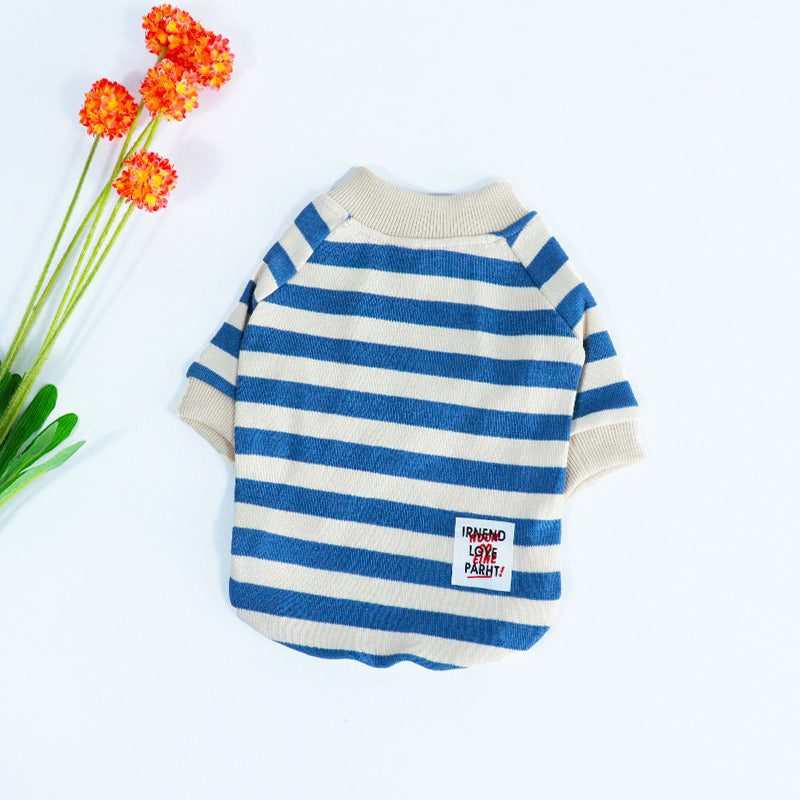Fall Winter Cotton Pet T Shirt Comfortable Wear