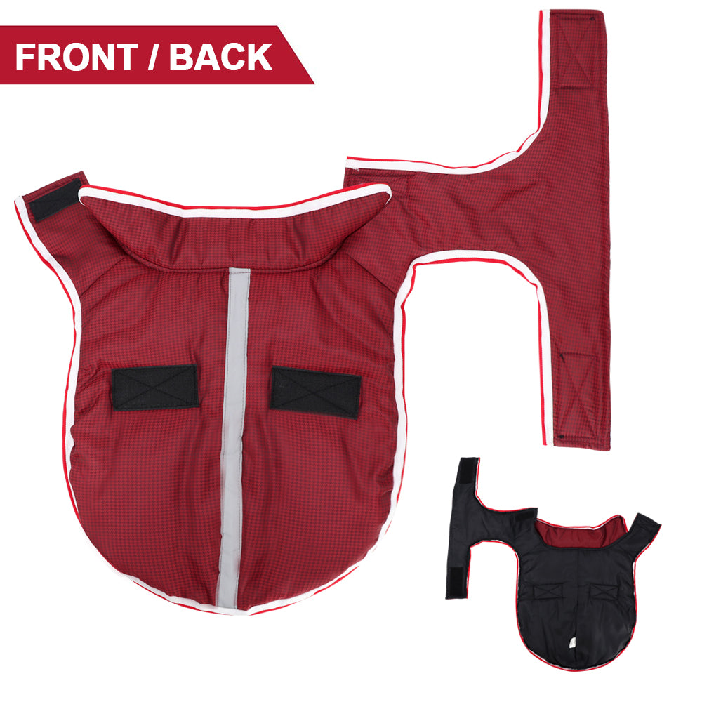 Warm Waterproof Pet Jacket For Autumn And Winter Leisure Wear