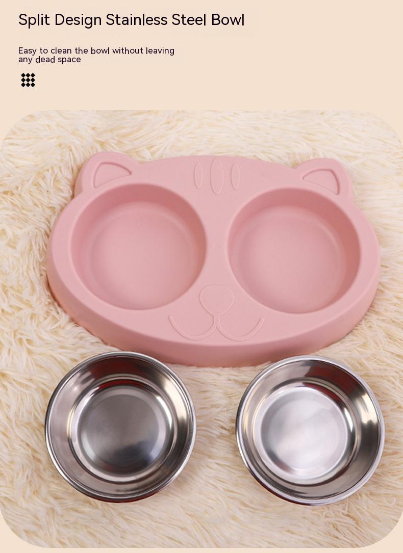 Pet Water And Feeding Bowl Rice Basin Design