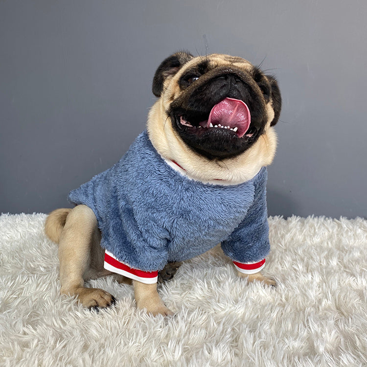 Warm Knitted Pet Sweater For Cold Weather