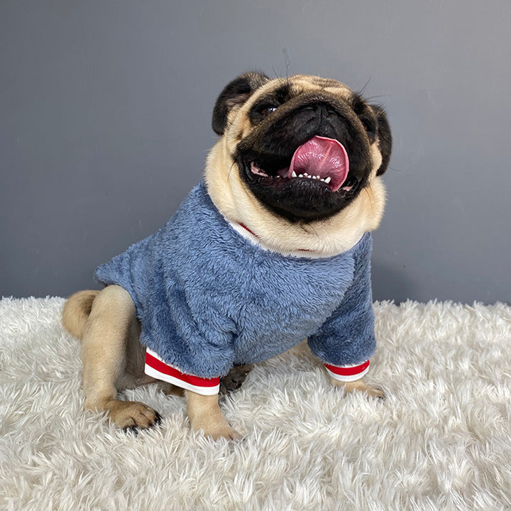 Warm Knitted Pet Sweater For Cold Weather