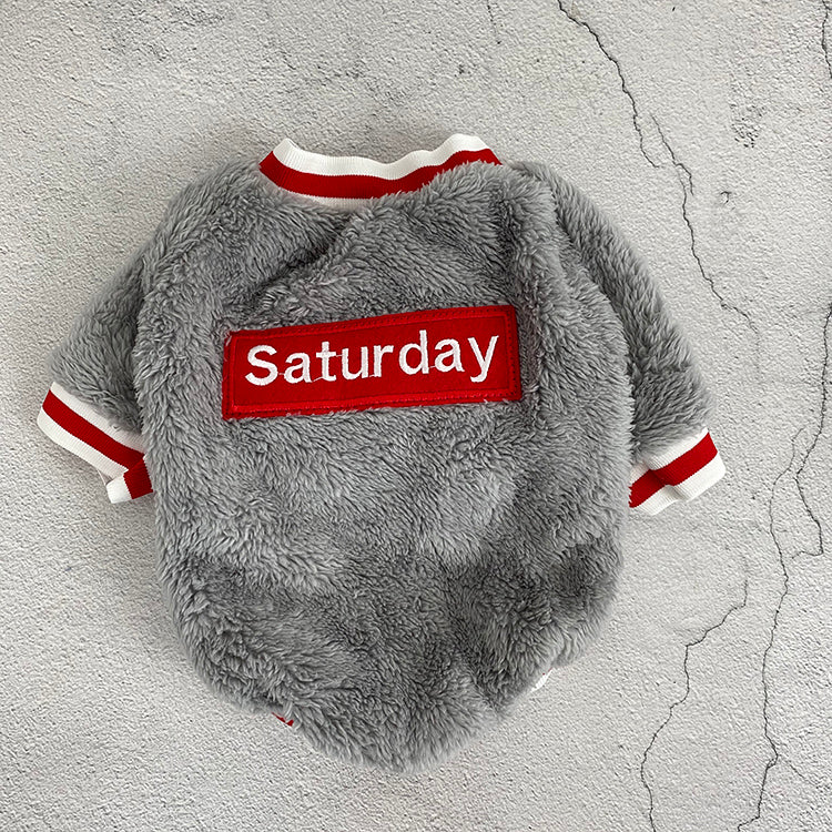 Warm Knitted Pet Sweater For Cold Weather