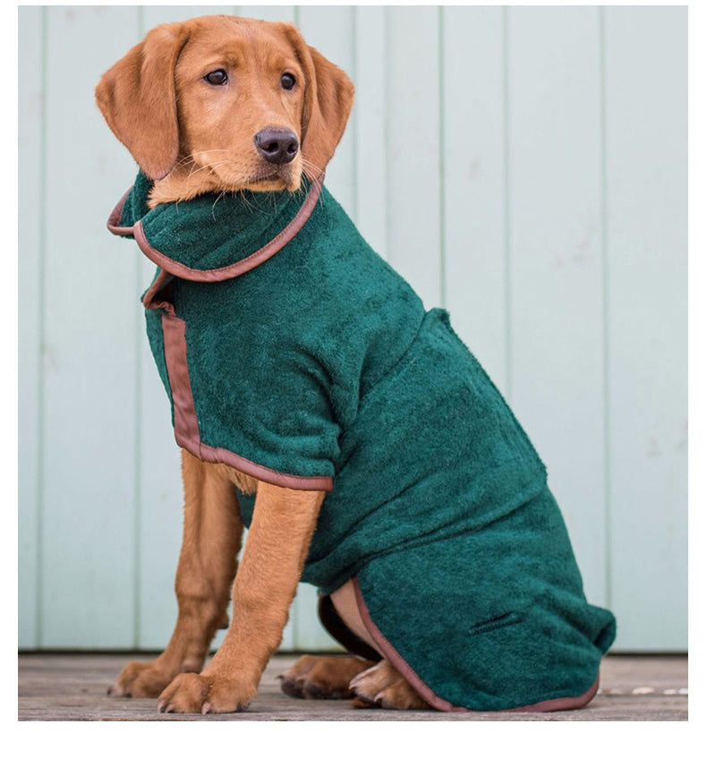 Quick Dry Absorbent Pet Bath Towel Cloth