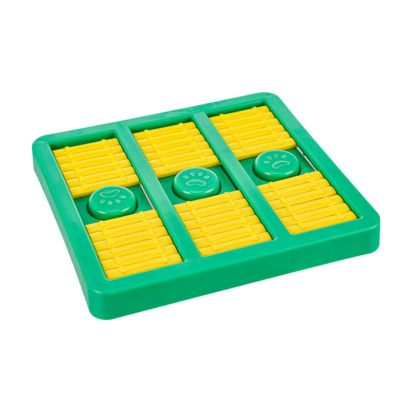 Rotating Interactive Pet Toy With Treat Dispensing Slow Feeder