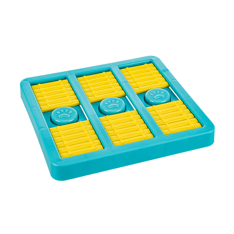 Rotating Interactive Pet Toy With Treat Dispensing Slow Feeder