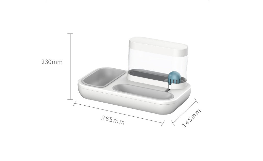 Automatic Pet Drinking Fountain 1.5L For Food And Water