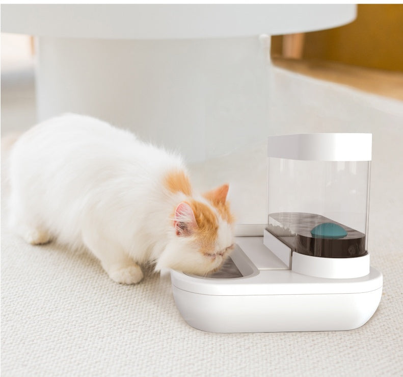 Automatic Pet Drinking Fountain 1.5L For Food And Water