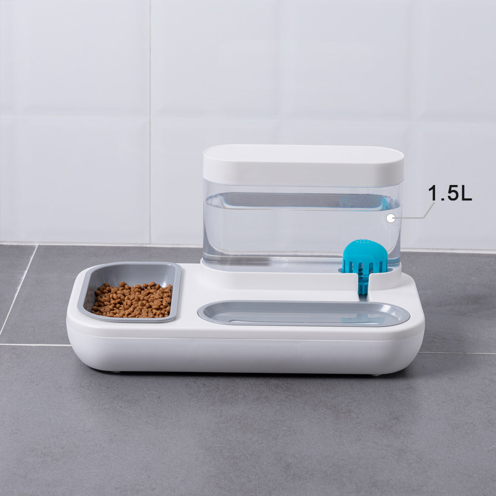 Automatic Pet Drinking Fountain 1.5L For Food And Water