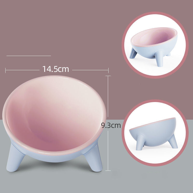 Pet Elevated Feeding Bowl Stand Nordic Style Food Dish