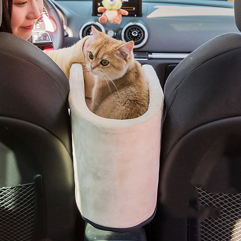 Car Safety Pet Travel Seat Carrier Bed For Comfortable Transport