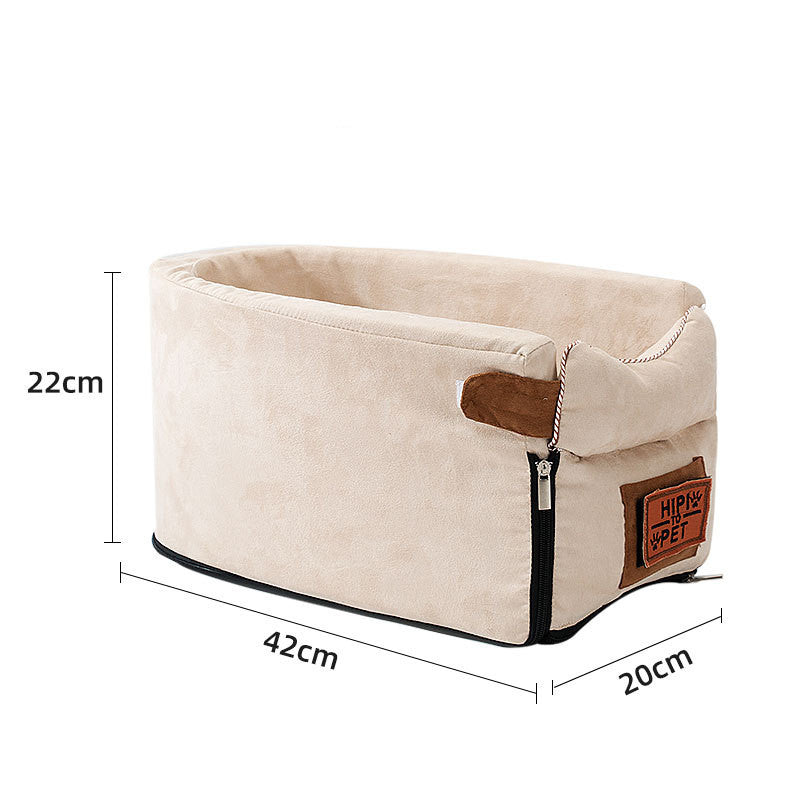 Car Safety Pet Travel Seat Carrier Bed For Comfortable Transport