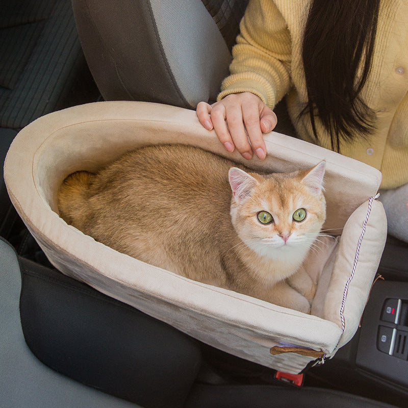 Car Safety Pet Travel Seat Carrier Bed For Comfortable Transport