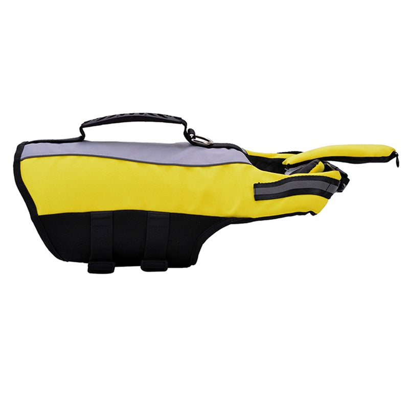 Reflective Nylon Pet Life Jacket With Airbag Safety Design