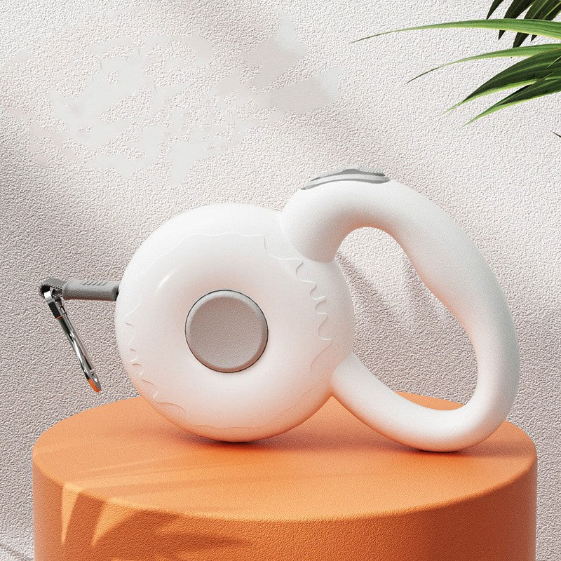 Reflective Retractable Pet Leash Durable Rope Design