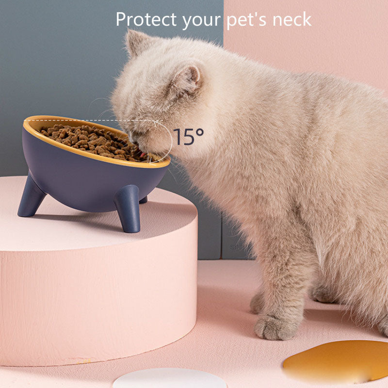 Pet Elevated Feeding Bowl Stand Nordic Style Food Dish