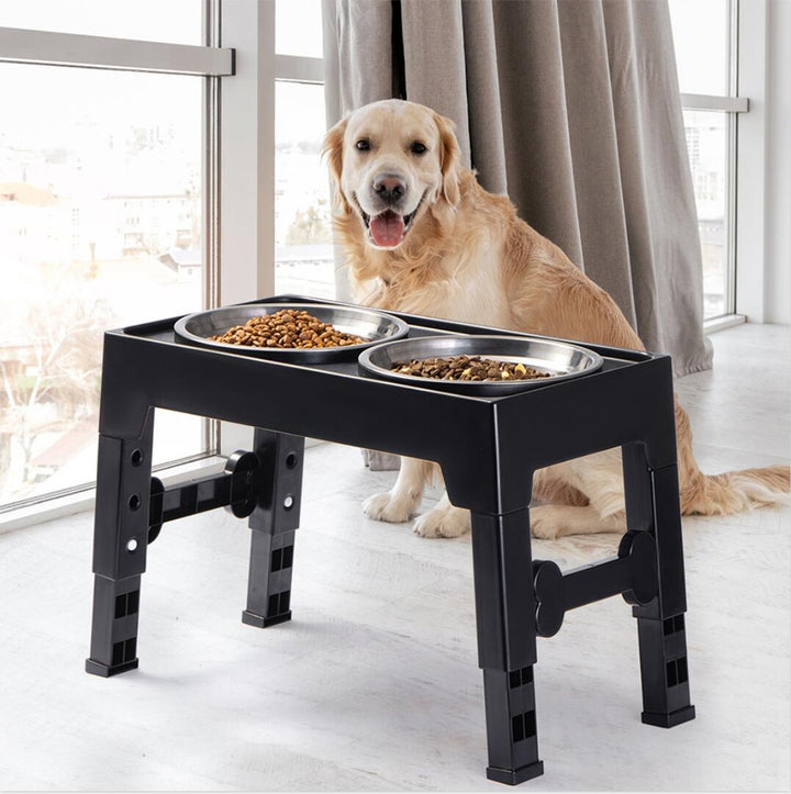 Pet Elevated Feeding Bowl Neck Protection Anti-Tumble Design
