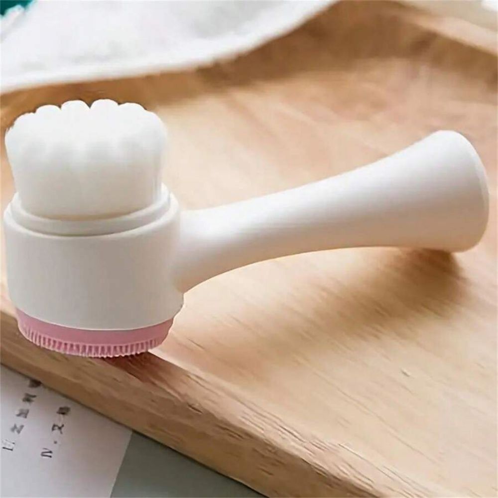 Nylon Pet Paw Grooming Brush Gentle Cleaning And Massage Tool