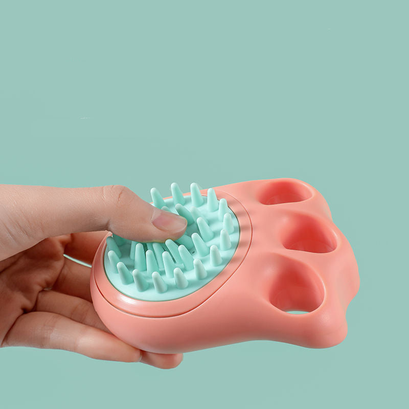 Pet Claw Care Bath Massage Brush For Grooming