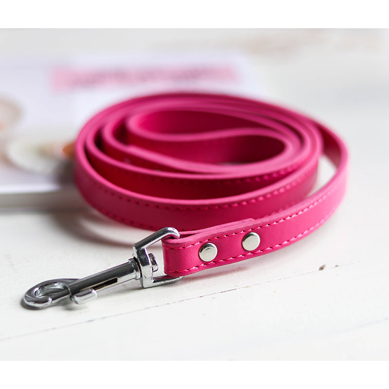 Adjustable Pet Collar And Leash Set