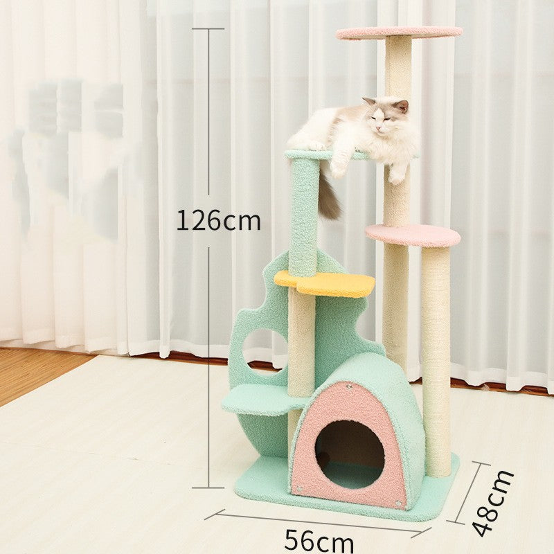 Large Pet Scratching Post Toy For Claw Care And Play