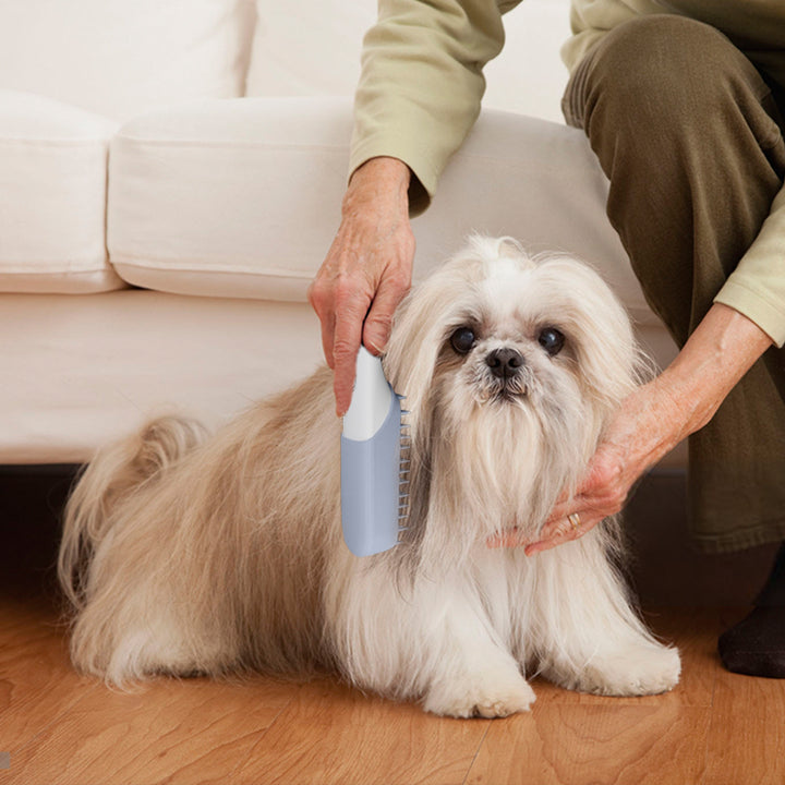 Silicone Pet Massage Grooming Brush Deodorizing Hair Removal Tool