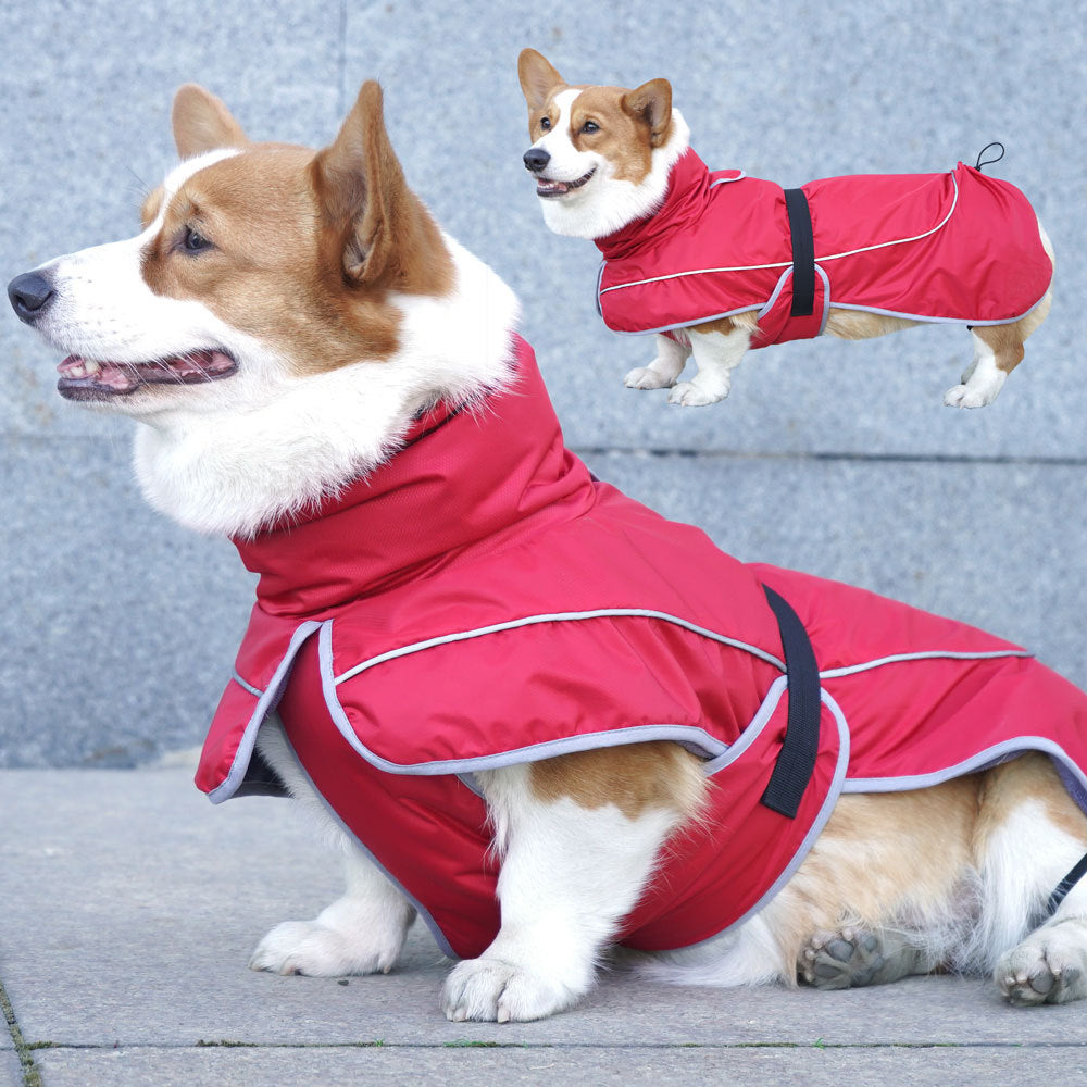 Pet Warm Shell Jacket Outdoor Protective Apparel