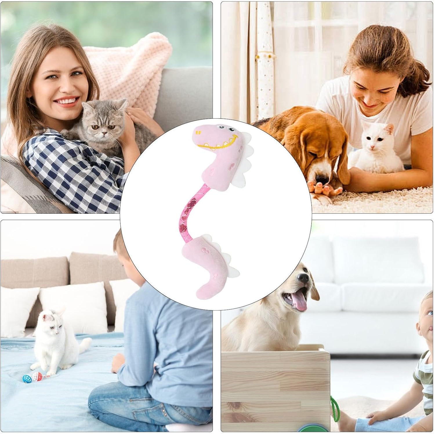 Catnip Rope Chew Toy For Teeth Cleaning And Play