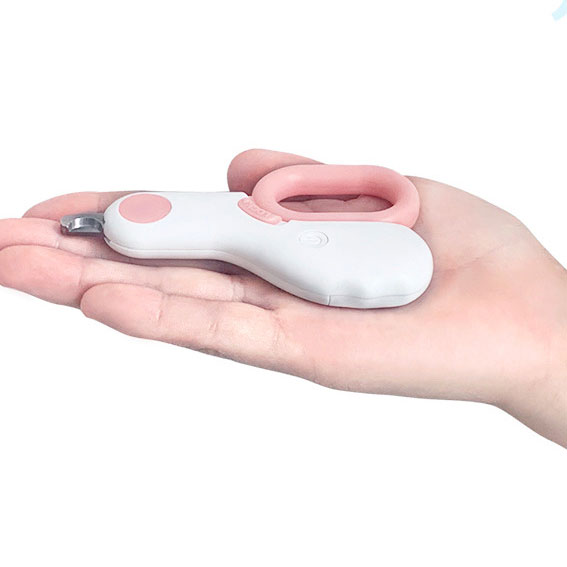 LED Illuminated Mini ABS Pet Nail Trimmer Tool