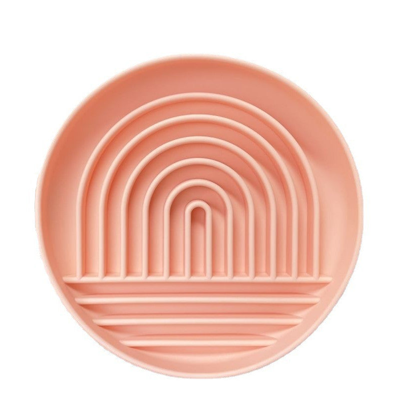 Pet Fashion Simple Slow Feeding Food Bowl Dish