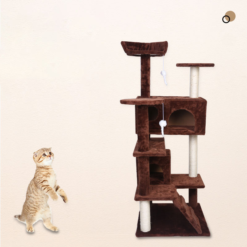 Luxury Pet Climbing Frame Toy Villa Style