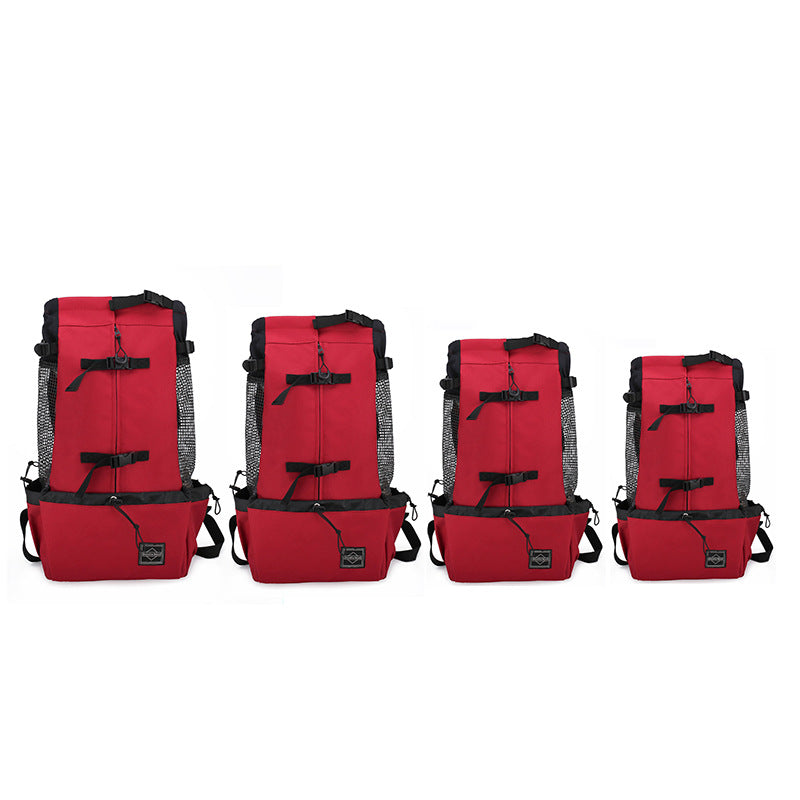 Portable Pet Backpack Carrier For Outdoor Travel And Comfort