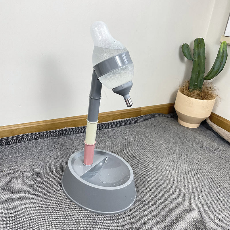 Pet Automatic Water Dispenser Adjustable Height Feeder Bowl