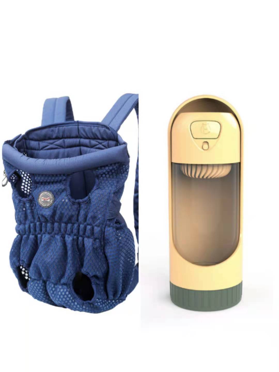 Breathable Mesh Pet Backpack Carrier For Outdoor Travel