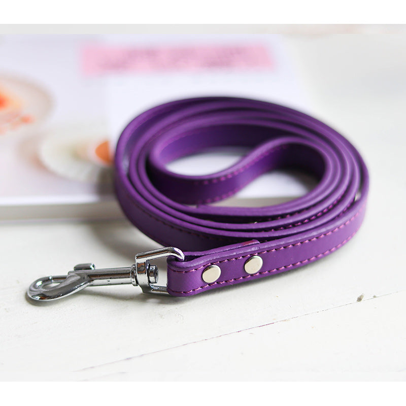 Adjustable Pet Collar And Leash Set