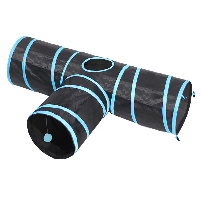 Foldable Pet Tunnel Climbing Toy For Exercise And Play