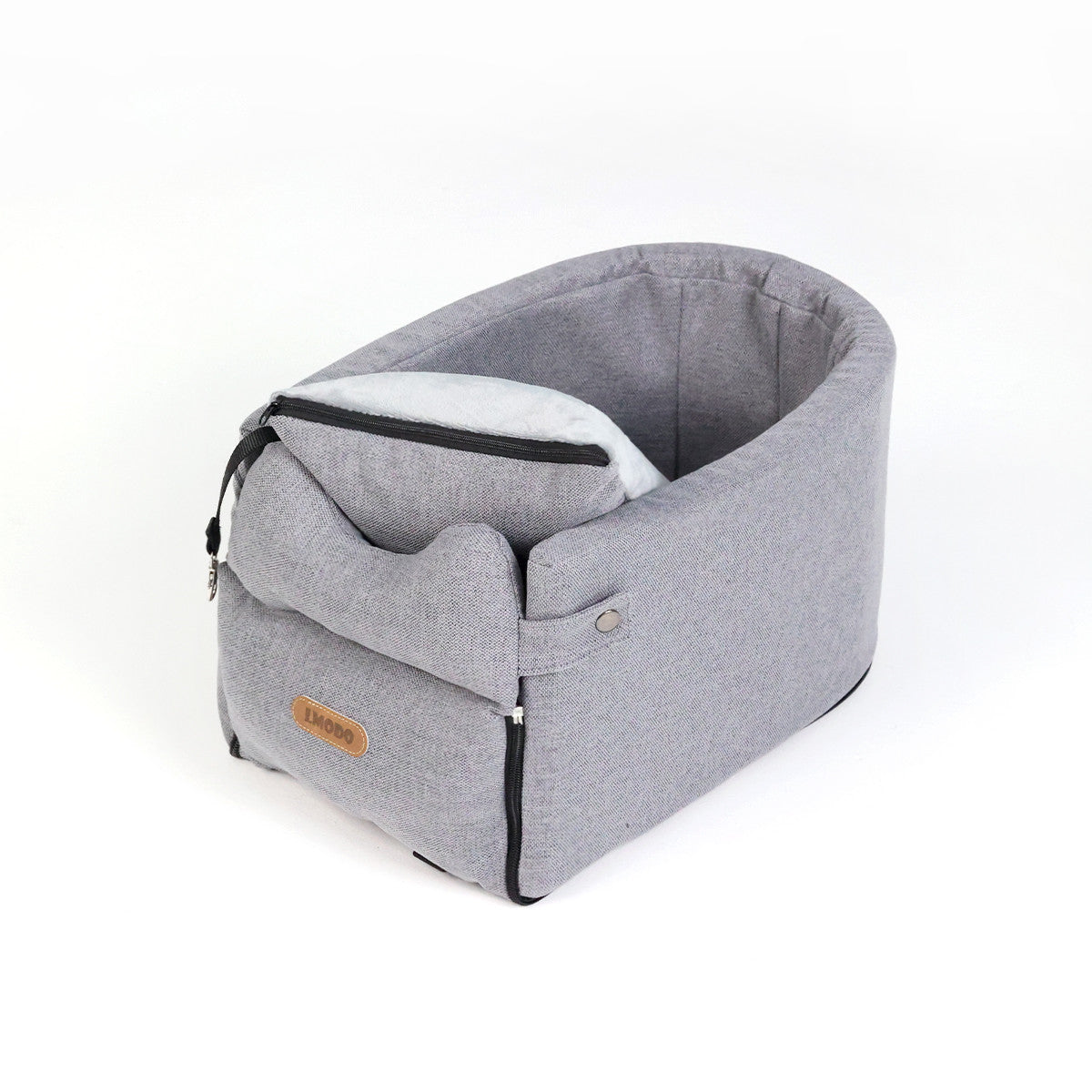 Portable Pet Car Seat Bed For Safe Travel And Comfort