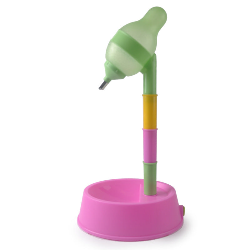 Pet Automatic Water Dispenser Adjustable Height Feeder Bowl