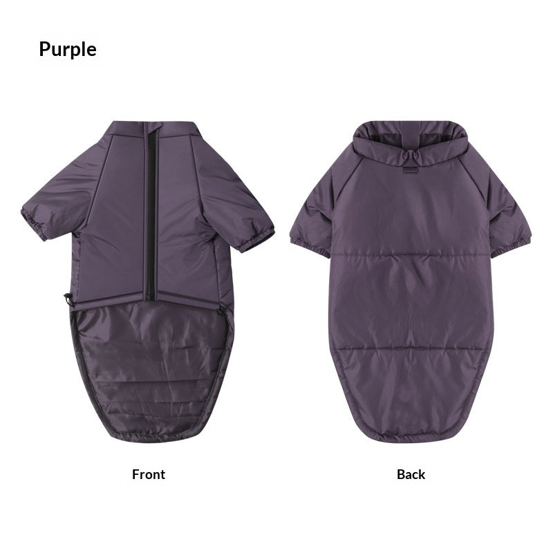 Pet Cotton Two Leg Jacket Apparel