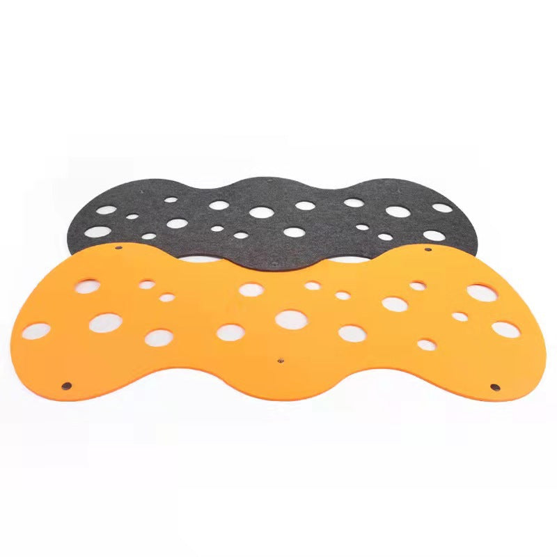 Removable Felt Pet Tunnel Toy For Play And Exercise