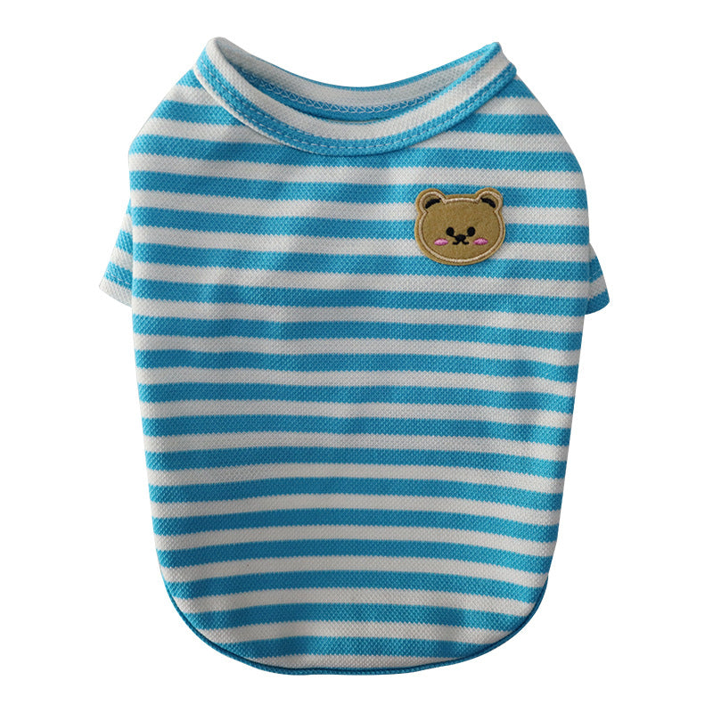 Breathable Summer Pet T Shirt For Comfort