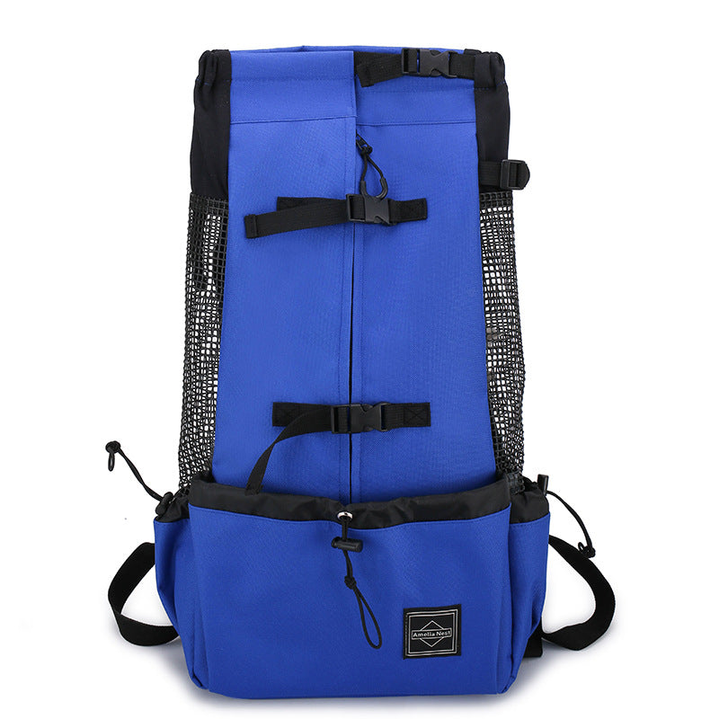 Portable Pet Backpack Carrier For Outdoor Travel And Comfort