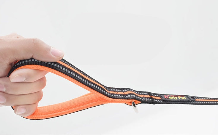 Nylon Assisted Retractable Pet Leash Durable Walking Lead