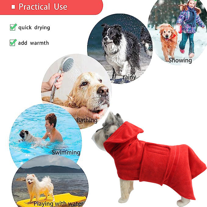 Super Absorbent Quick Dry Fiber Pet Bath Towel
