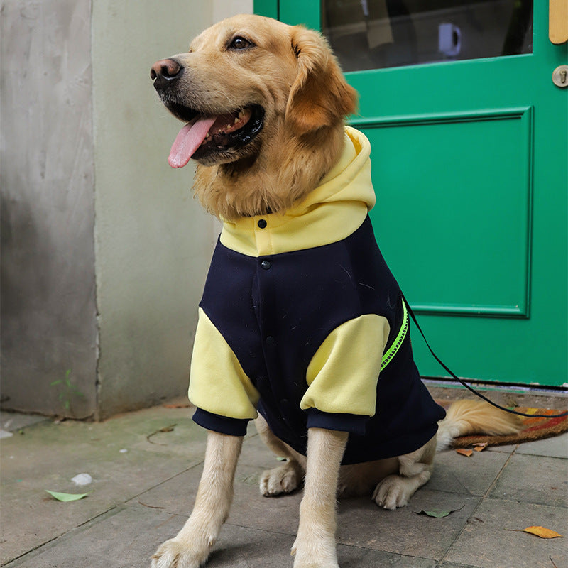 Warm Knitted Pet Sweater Apparel For Large Pets