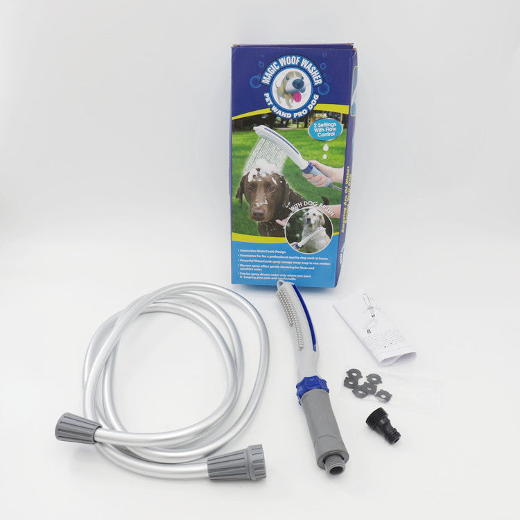 Pet Bath Brush Shower With Water Hose System